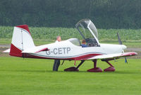 G-CETP @ EGBS - at Shobdon Airfield, Herefordshire - by Chris Hall