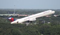 N976DL @ TPA - Delta MD-88 - by Florida Metal
