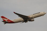 VH-EBC @ YSSY - Qantas Airbus A330 - by Thomas Ranner