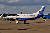 N228CX @ EGMC - Socata TBM700A [84] Southend~G 07/09/2002 - by Ray Barber