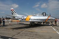 N188RL @ YIP - F-86 Sabre - by Florida Metal