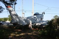 52-10057 - F-86D Sabre in Valdosta Georgia