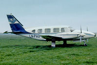 LN-PAD @ EHRG - Piper PA-31 Turbo Navajo [31-104] Rotterdam~PH 12/05/1978