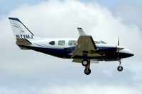 N71MJ @ KLAL - Piper PA-31-325 Navajo C/R [31-8012061] Lakeland-Linder~N 16/04/2010 - by Ray Barber