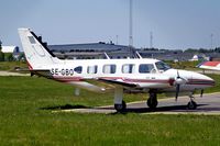 SE-GBO @ ESKN - Piper PA-31-310 Turbo Navajo B [31-7400983] (Nord Flyg) Skavsta 08/06/2008