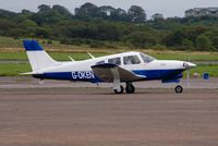 G-OKEN @ EGFH - Visiting Cherokee Turbo Arrow III. - by Roger Winser