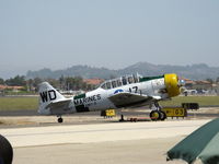 N1038A @ CMA - 1944 North American SNJ-5 WAR DOG, P&W R-1340 Wasp 600 Hp, on the airshow flight line - by Doug Robertson