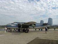 N5865V @ CMA - 1945 North American (B-25J) PBJ-1J SEMPER FI, two Wright Cyclone R-2600-9 14 cylinder radials 1,700 Hp each. An ex-Marine Corps Pilot friend flew these in the Okinawa campaign WWII. - by Doug Robertson