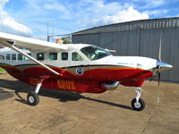PT-OTM @ SDVE - Primeira Aeronave Cessna Caravan convertida no brasil com Turbina Honeywell TPE 331-12JR, by Texas Turbines Conversions, Inc. - by carlos xavier dos santos