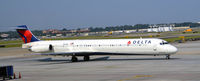 N919DL @ KATL - Taxi ATL - by Ronald Barker