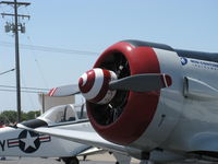 N86WW @ CMA - 1956 North American SNJ-4 SUGARFOOT, P&W R-1340-AN1 Wasp 550 Hp, swirl spinner - by Doug Robertson