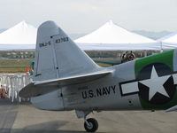 N7300C @ CMA - 1958 North American AT-6D as SNJ-5, P&W R-1340 Wasp 600 Hp, tail - by Doug Robertson
