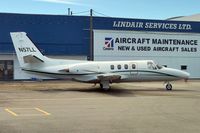 N57LL @ CYVR - 1972 Cessna 500, c/n: 500-0025 - by Terry Fletcher