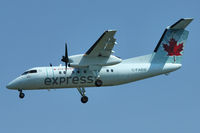 C-FABW @ CYVR - 1988 De Havilland Canada DHC-8-102, c/n: 097 - by Terry Fletcher