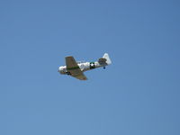 N7300C @ CMA - 1958 North American AT-6D as SNJ-5, P&W R-1340 Wasp 600 Hp, another overflight 26 - by Doug Robertson