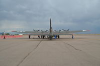 N7227C @ KPUB - Rear view B-17g - by Ronald Barker