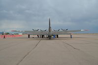 N7227C @ KPUB - Rear view B-17g