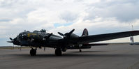 N7227C @ KPUB - Left front quarter B-17G