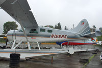 N126RS @ S60 - 1961 Dehavilland DHC-2, c/n: 1464 the former XP810 at Kenmore Harbor - by Terry Fletcher