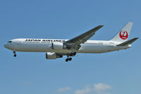 JA654J @ CYVR - JAL 2010 Boeing 767-346ER, c/n: 40366 - by Terry Fletcher