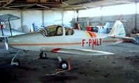 F-PMLT @ LFBH - Nicollier HN.701TN Menestrel II [166-01] La Rochelle - Ile De Re~F 26/09/2002 - by Ray Barber