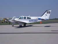 N254BC @ I74 - beech 55 with winglets - by christian maurer