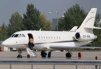OY-SIR @ LOWW - Dassault Falcon 2000