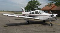 N43317 @ KAXN - Piper PA-28R-200 Arrow at the pumps. - by Kreg Anderson
