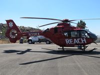 N30RX @ CCB - Parked in Upland Fire 1's pad waiting for a callout - by Helicopterfriend