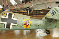 N342FH @ PAE - Tail of 1939 Messerschmitt BF 109E, c/n: 1342 - by Terry Fletcher