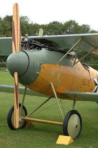 ZK-TVD @ EGTH - Superb replica built by The Vintage Aviator Team in New Zealand - en route to The RAF Museum, Hendon.