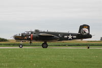N345TH @ KDVN - Taxiing out for flying demonstration.  Quad Cities Air Show.