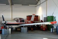 SE-CMR @ ESMX - A brandnew looking Super Rallye in a corner of a hangar at Småland Airport, Växjö, Sweden - by Henk van Capelle