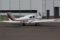 G-BRXW @ EGSH - Sat on stand at SaxonAir.