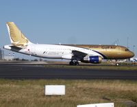 A9C-AN @ LFPG - made in XLF in 2011, test flown as D-AUBP before delivery.