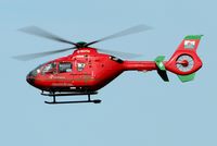 G-WASN @ EGFH - Wales Air Ambulance helicopter (Helimed 57) returning to base after a call out. - by Roger Winser