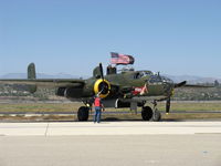 N30801 @ CMA - 1944 North American TB-25N (B-25J) MITCHELL 'Executive Sweet', two Wright Cyclone R-2600s 1,700 Hp each, Engine starts - by Doug Robertson