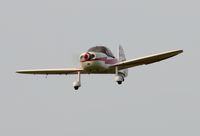 G-BKCX @ EGFH - Low pass by a sporty CAP 10B. - by Roger Winser