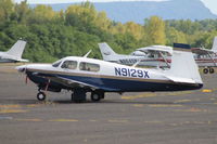 N9129X @ 4B8 - N9129X parked at Robertson Field after a flight from Tri-Cities (KCZG). - by Mark K.