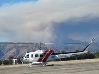N306SB @ POC - Fueled and Pilot taking a quick short break - by Helicopterfriend