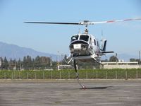 N306SB @ POC - Gentle lift off to try and avoid dragging the snorkel - by Helicopterfriend