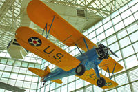 N8FL @ BFI - 1937 Boeing A75, c/n: 75-055 in Seattle Museum of Flight - by Terry Fletcher