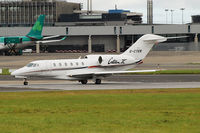 G-CTEN @ EIDW - Lined up for departure off Rwy 28 at EIDW. - by Noel Kearney