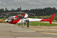 ZK-HNW @ CYNJ - 2005 Aerospatiale AS 350 B-2, c/n: 3908 - the former C-FMBC back at Langley BC