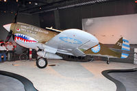 N10626 @ BFI - 1944 Curtiss Wright P-40N, c/n: 4192 in Seattle Museum of Flight - by Terry Fletcher