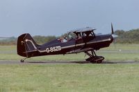 G-BSZB @ EGFH - Stolp Starduster Too based at Swansea Airport in the 1990's. Previously registered N5495M. - by Roger Winser