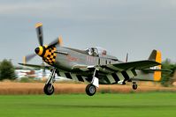 G-MSTG @ EGBR - Well judged approach