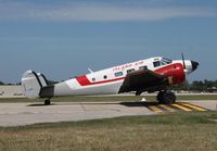 N90628 @ KOSH - Beech D18S - by Mark Pasqualino
