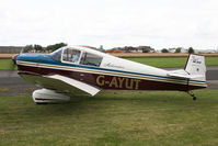 G-AYUT @ EGBR - SAN Jodel DR-1050 Ambassadeur at The Real Aeroplane Club's Wings & Wheels weekend, Breighton Airfield, September 2012. - by Malcolm Clarke