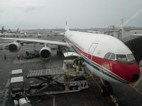 B-6052 @ KJFK - at gate 8 at JFK just before departure - by Brad